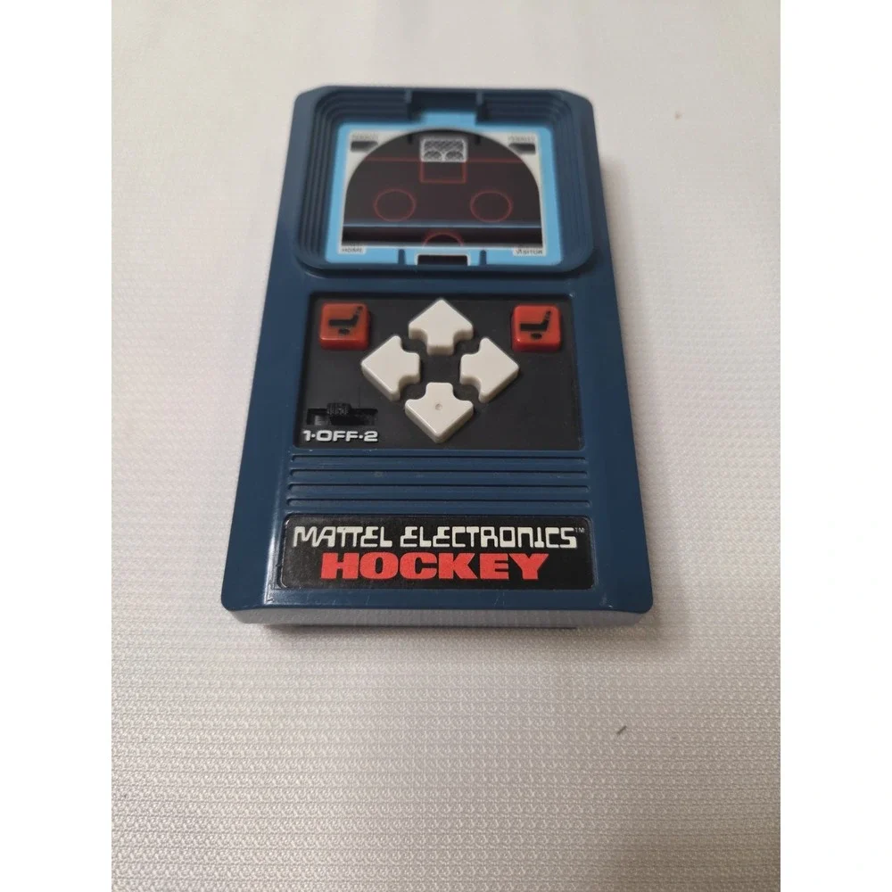 Vintage 1978 Mattel Hockey & Electronic Baseball Handheld Game Lot TESTED